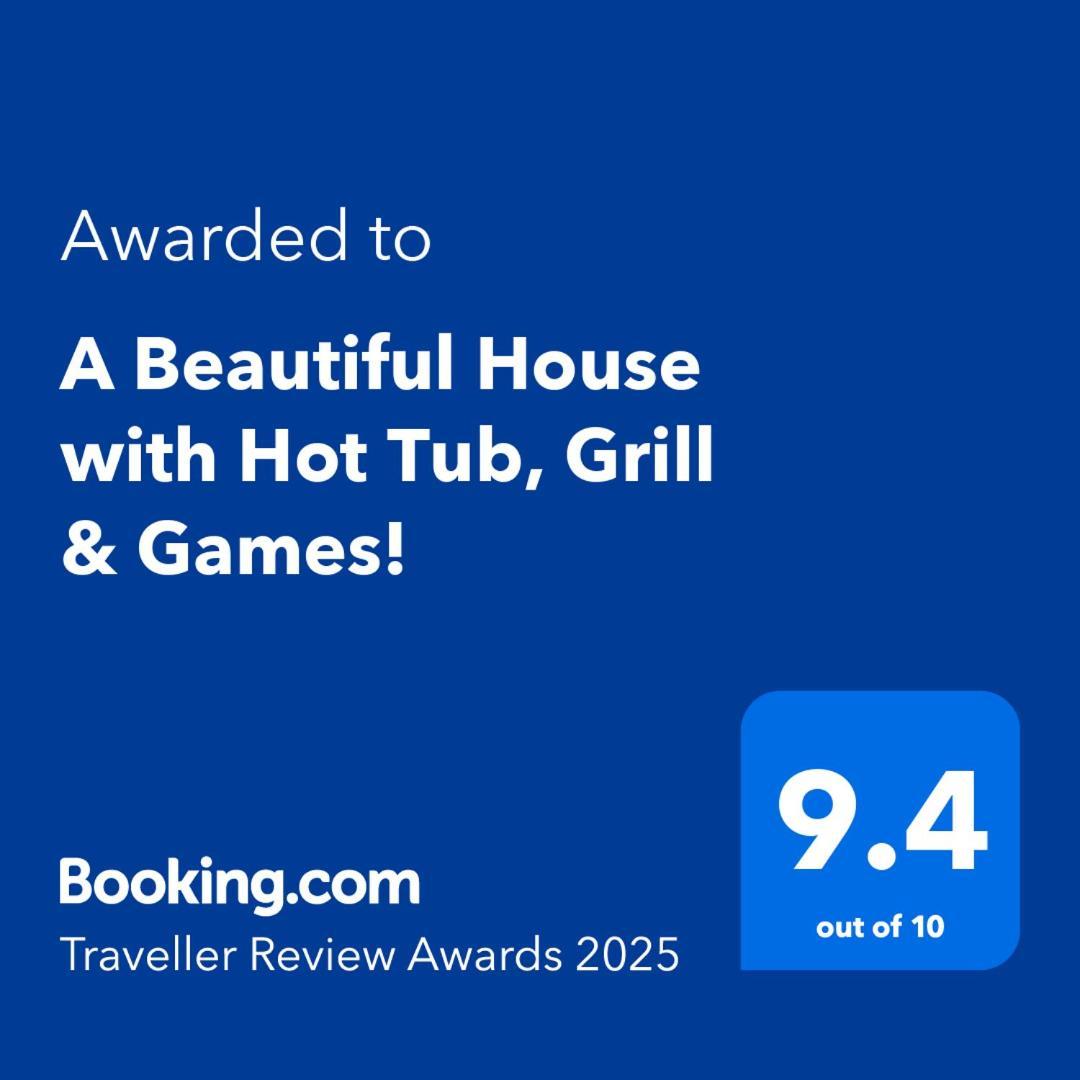 Villa A Beautiful House With Hot Tub, Grill & Games! à Las Vegas Extérieur photo